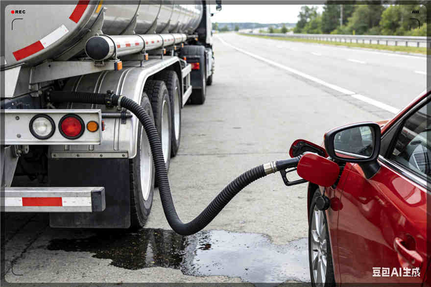 青山湖区汽车救援送水案例